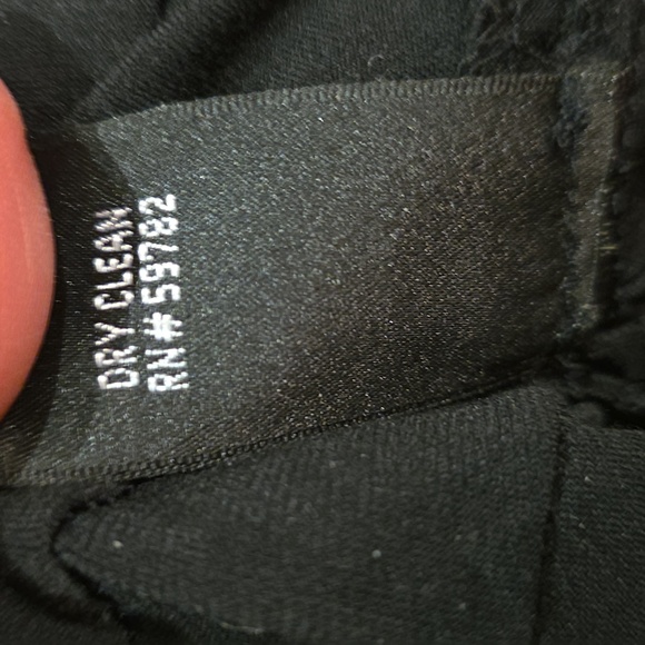 Adrianna Papell Elegant Black Lace/Silk Dress Sz12 - Picture 8 of 8